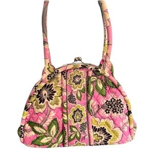 VERA BRADLEY womens priscilla pink eloise shoulder bag